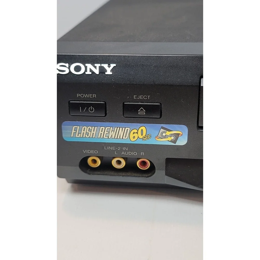Sony SLV-N51 4-Head Hi-Fi Stereo VCR w/ Remote Video Cassette Recorder Player